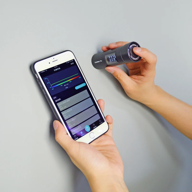 Умный компактный цветной измеритель Профессиональный высокоточный и