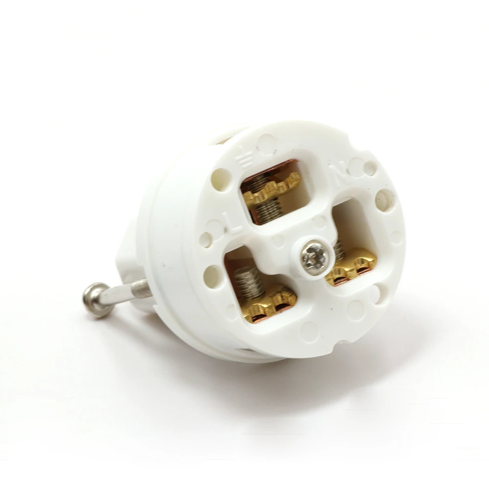 2 шт. IEC HIFI Красный медный разъем AC питания для Diy Аудио кабель питания|iec connector|power