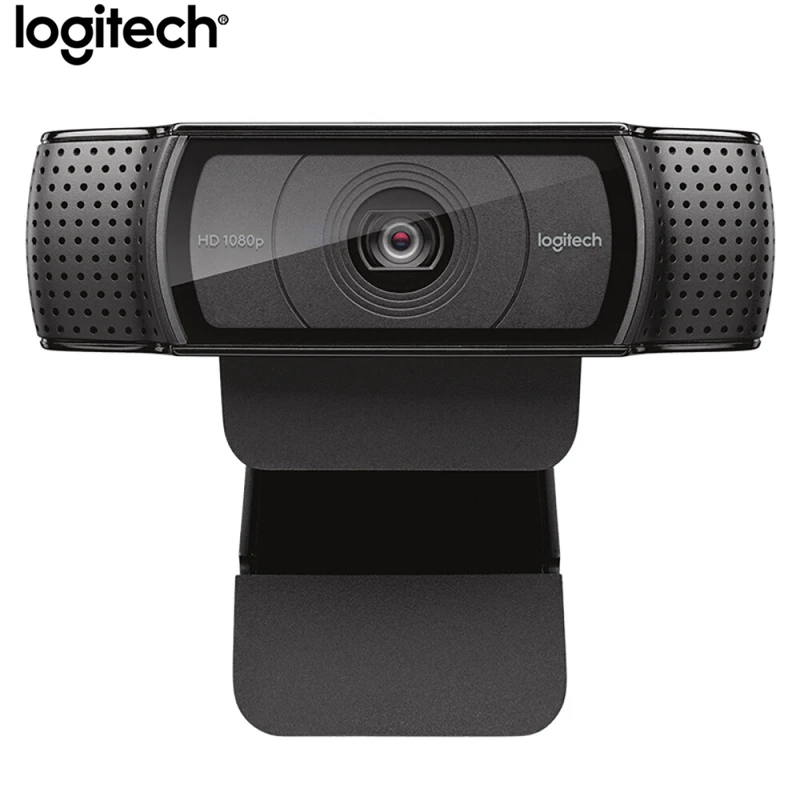 Новая HD веб камера Logitech C920e Широкоформатная для видеозвонков и записи 1080p