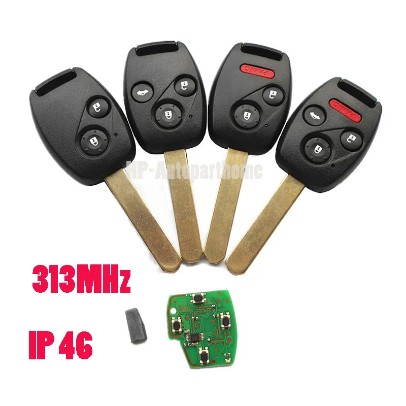 2/3 кнопочный чехол для автомобильного ключа с дистанционным управлением