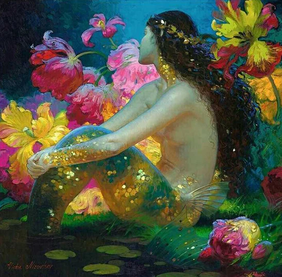 

5d diy diamond embroidery Sexy abstract mermaid sale diamond painting full square round drill mosaic art pattern home decor A324