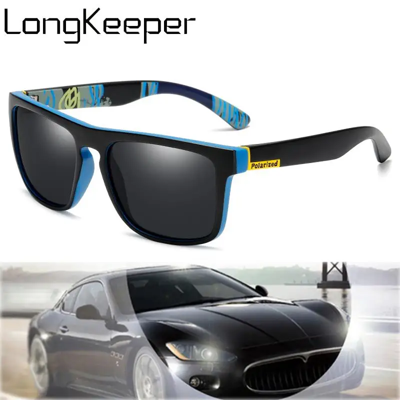 Очки солнцезащитные поляризационные для мужчин и женщин квадратные модные