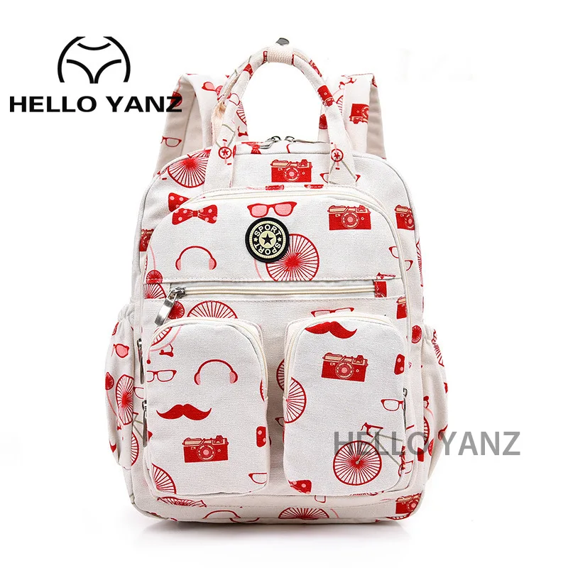 

Female Bag College Student Fashion Sports Style Womens Large Capacity Lightweight Waterproof Mini Laptop Backpack