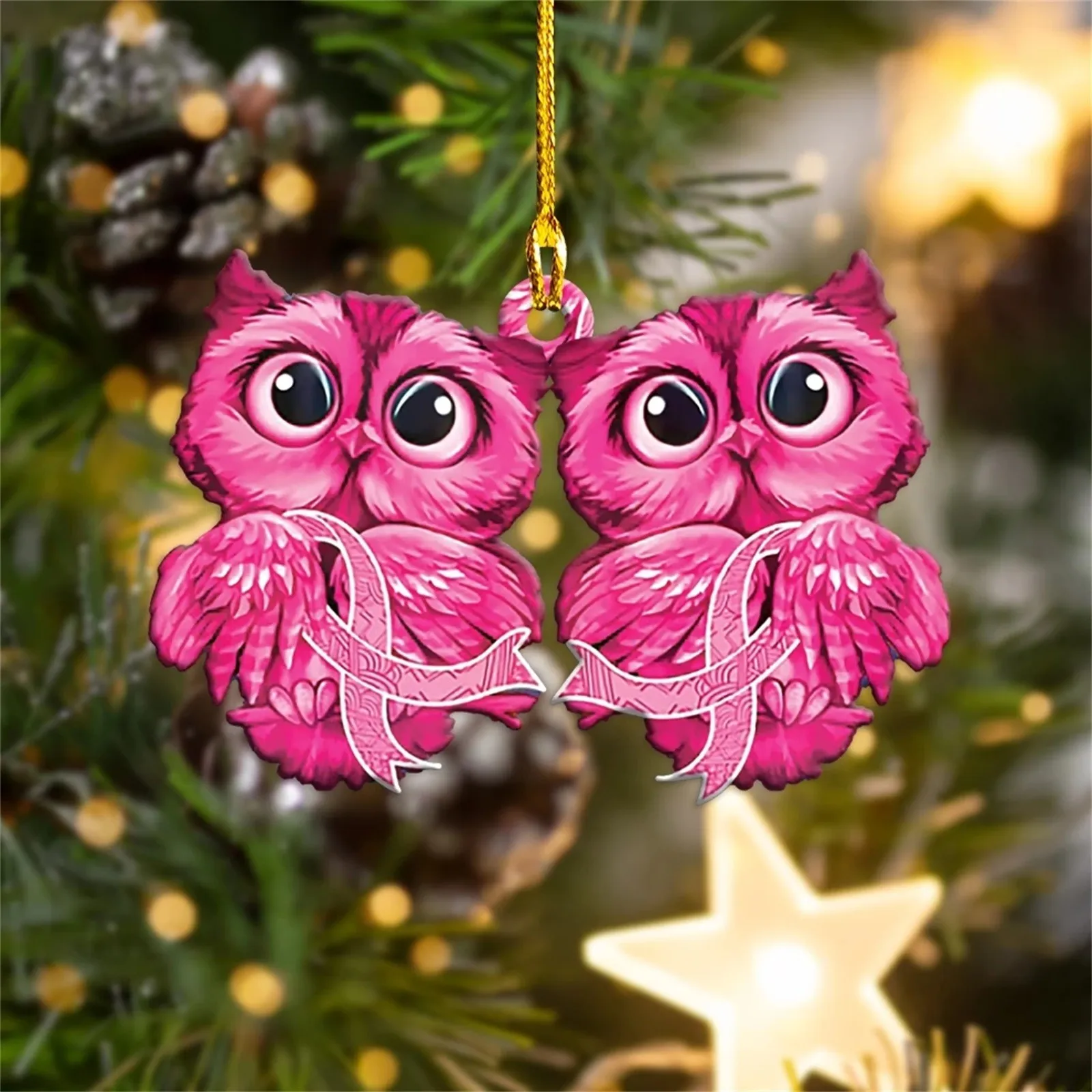 Christmas Ornament Wooden Hanging Pendants Xmas Tree Decorations For Home New Year Party Decor Accessories | Дом и сад