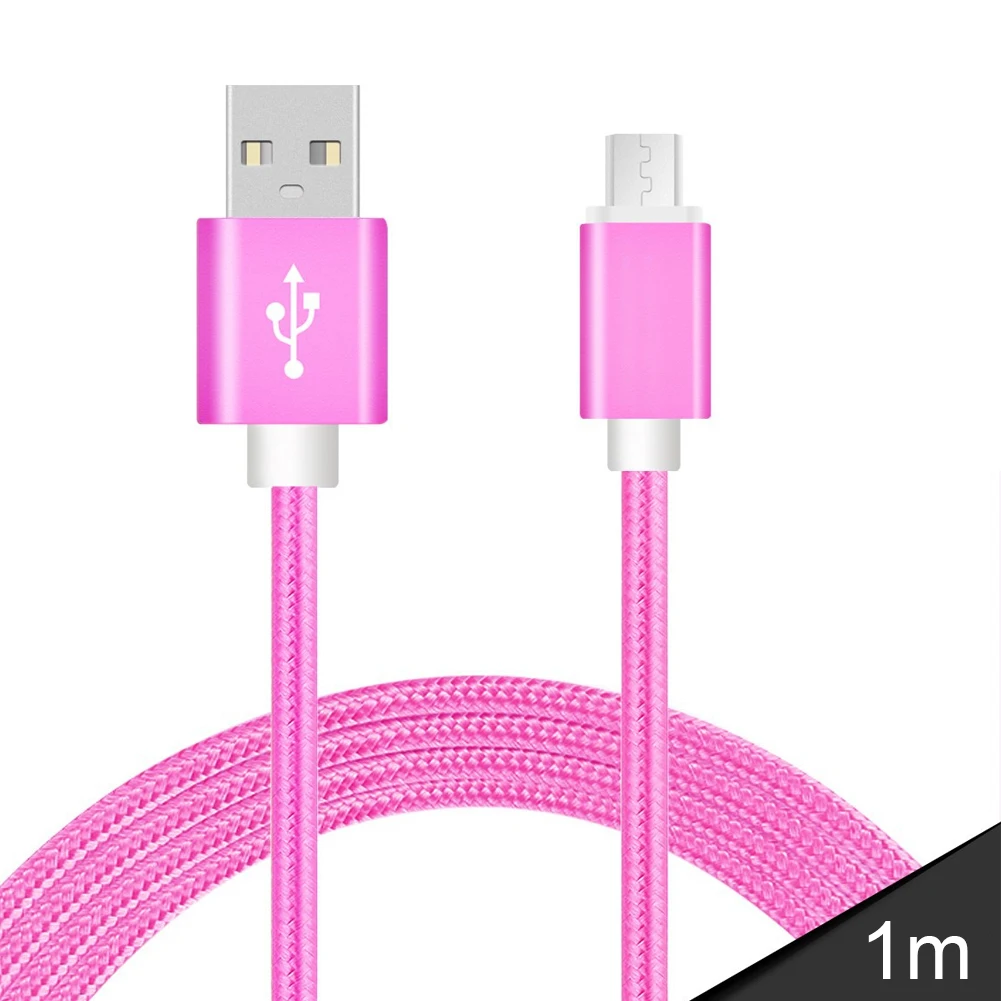 USB кабели металлический плетеный провод для синхронизации данных зарядное