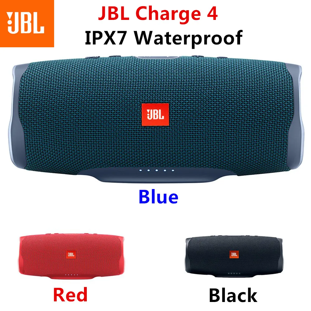 

Беспроводная Bluetooth-Колонка JBL Charge 4 4-го поколения, портативная уличная аудиосистема Subwoofe