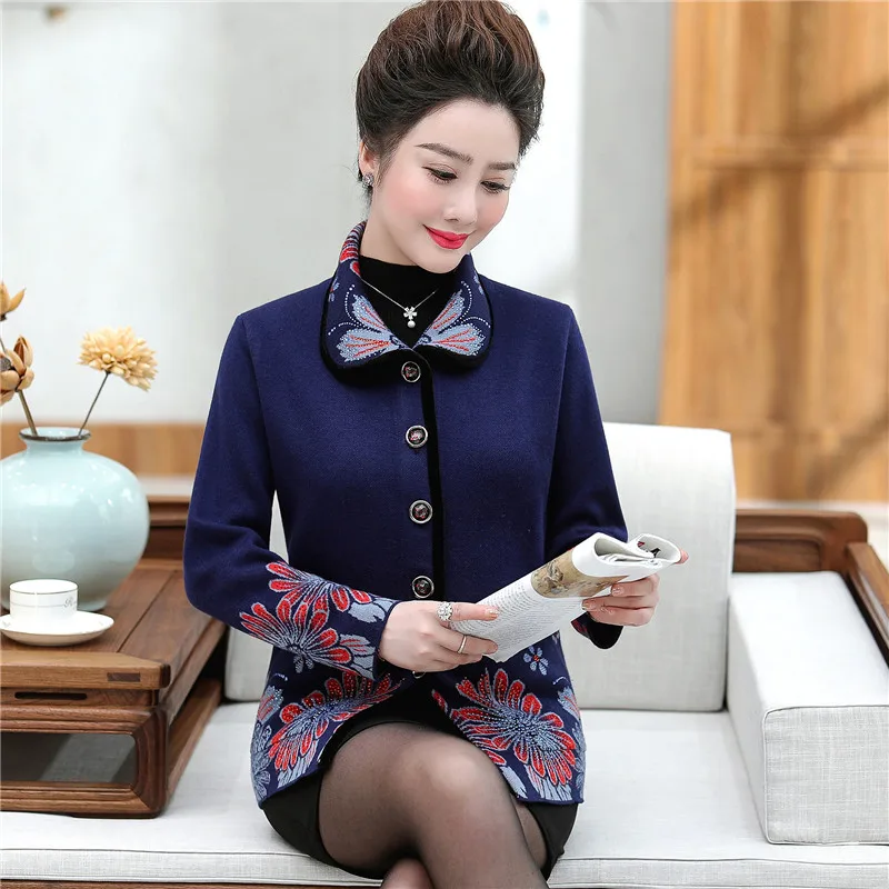 2019 высокое качество весна-осень кардиган для женщин Повседневный длинный рукав