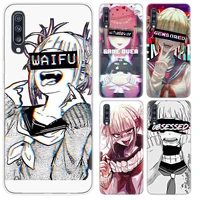 lewd sad anime aesthetic case for samsung galaxy note 20 ultra 10 pro lite 9 8 a7 a9 a6 a8 plus 2018 transparent cover coque