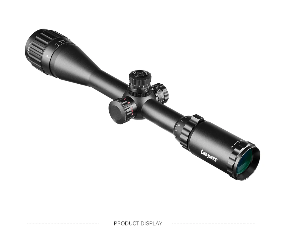 LEAPERS 4-16X40 Riflescope тактический оптический прицел красный зеленый и синий точечный прицел с подсветкой для охоты