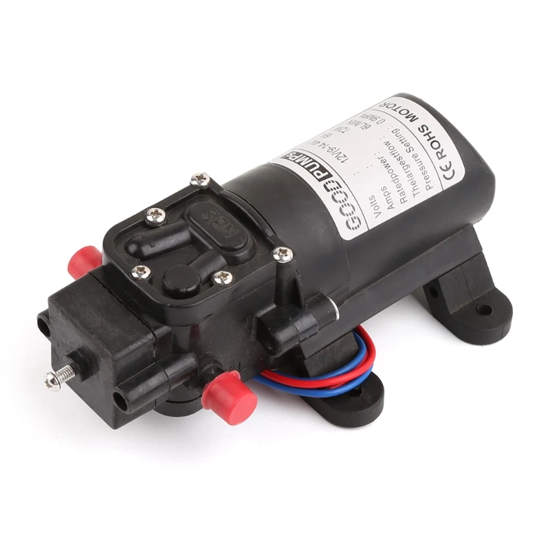 

D08D 12V 72W High Pressure Micro Diaphragm Water Pump Automatic Switch Reflux Type