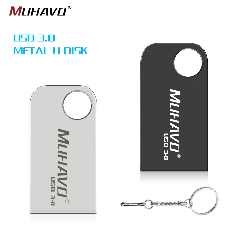USB 3 0 супер мини металлический usb флеш накопитель 32 Гб 64 16 128 ГБ Портативный 8 карта