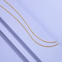 necklace for women simple single chain gold color necklace female wedding accessories for women fashion jewelry gifts collares