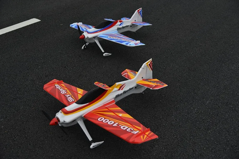 3D Спорт F3A RC самолет 1000 мм размах крыльев EPO Sky Sprite комплект | Игрушки и хобби