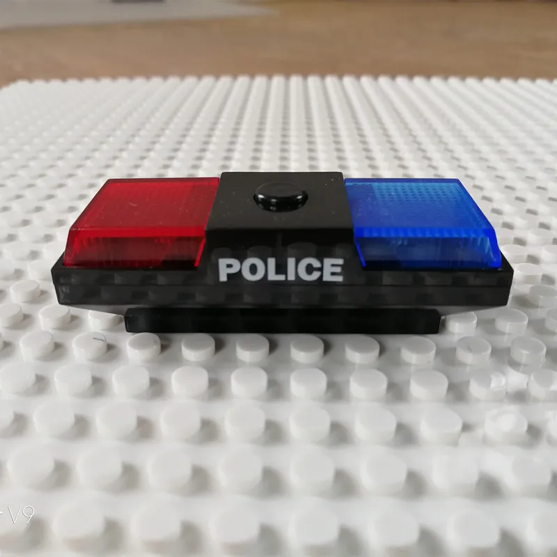 1 шт. Детский конструктор полицейская сирена|Блочные конструкторы| |
