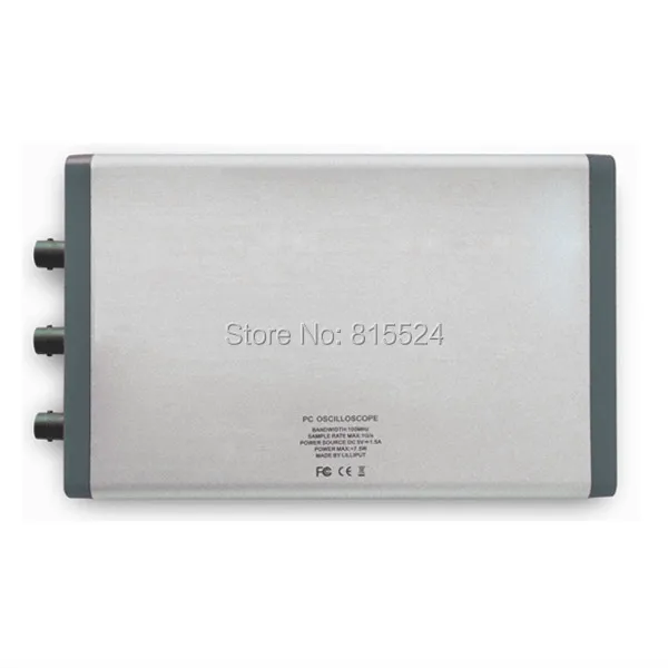 Горячая продажа Owon VDS1022 Виртуальный USB осциллограф 100MSa/S 25 м двухканальный для ПК |