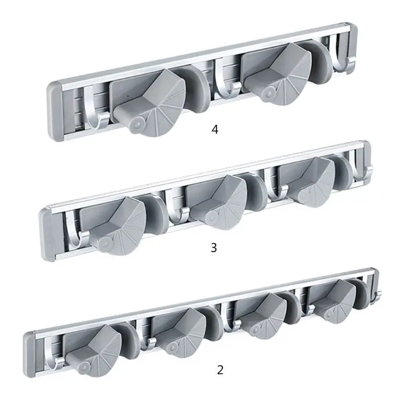 

Multifunction Hole-free Magic Drain Mop Rack Stainless Steel Hanging Gadget Item 53CB