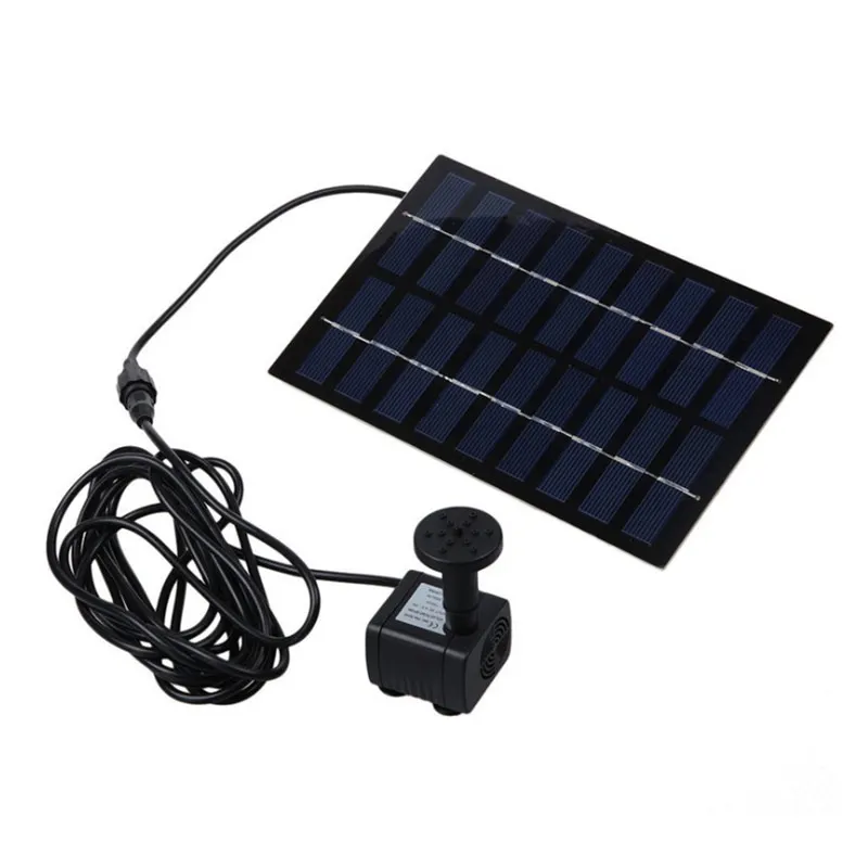 Садовый фонтан на солнечной батарее 9 В 220 л/ч|Фонтанчики и купальни для птиц| |