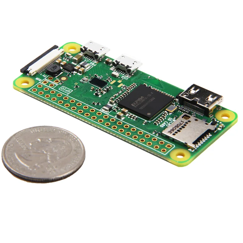 Оригинальный Raspberry Pi Zero W беспроводной стартовый комплект с адаптером питания