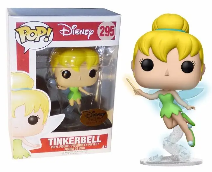 Популярная кукла ручной работы Funko pop 295 # Tinkerbell TINKERBELL|Игровые фигурки и