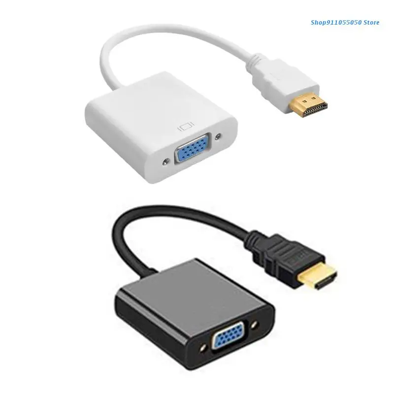 

C5AB 1080P Digital to Analog Cable Male to VGA Female Converter Adapter Dongle