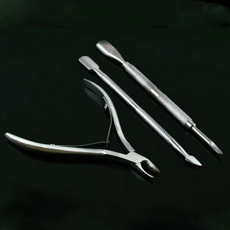 3 шт./компл. профессиональные ножницы для кутикулы из нержавеющей стали | Красота