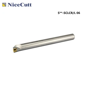 Токарный инструмент Nicecutt S **-SCLCR06, держатель внутреннего токарного инструмента для токарных втулок, набор лезвий CCMT