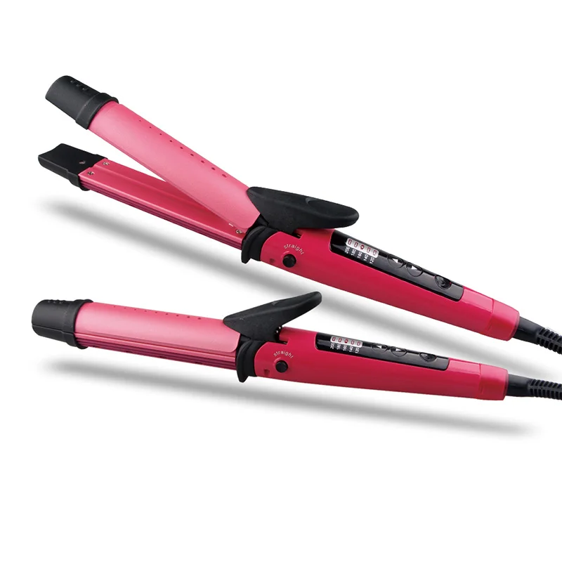 Made In China Hair Curler And Straightener Curlers Automaic Ceramic Crimper Electric 2 in 1 Flat Iron | Красота и здоровье