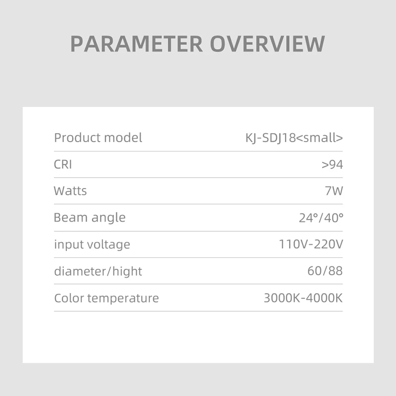 

COOJUN Frameless Spotlight 350 Angle Adjustable Rotatable Design Simple Artistic Easy to Clean Intelligence Dimming