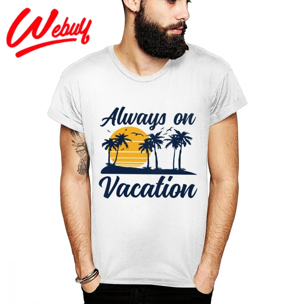 Футболка хлопковая для отпуска удобная винтажная рубашка в стиле хип хоп с