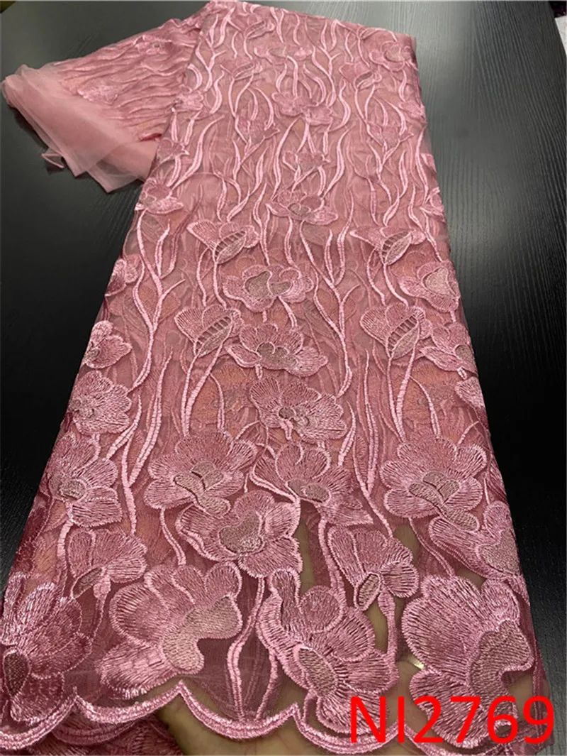 Детская розовая фатиновая сетчатая кружевная ткань Высококачественная