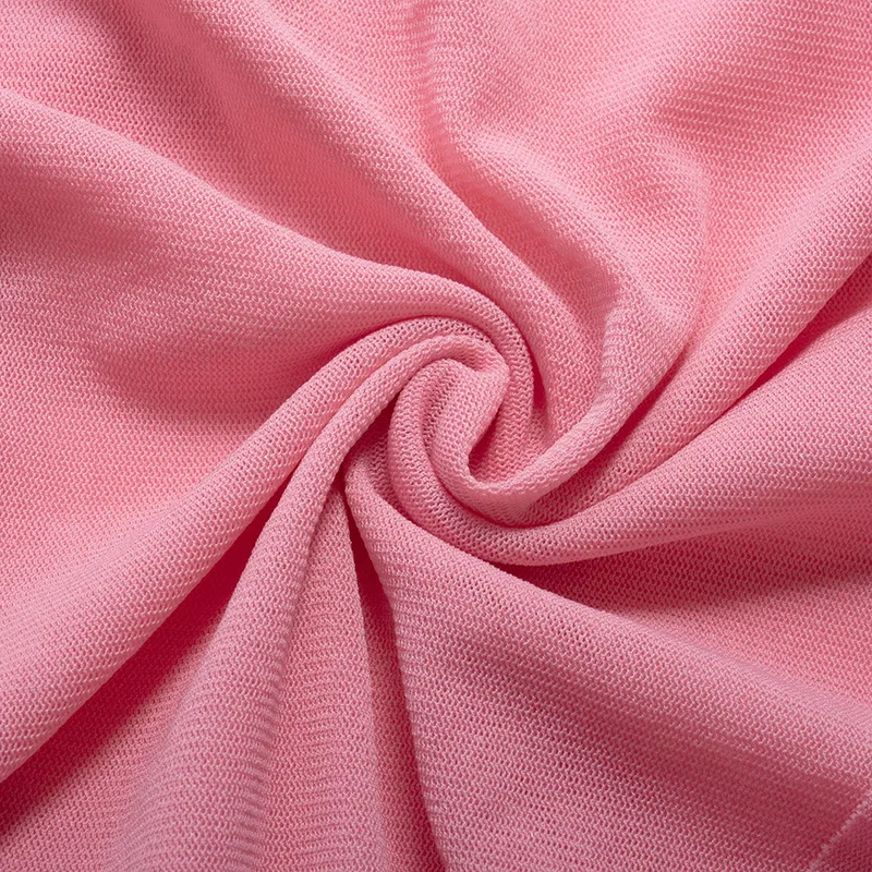 

Sexy See Through Mesh Dress Summer Women Long Sleeve Bandage Bodycon Sundresses Femme Club Hot Party Short Dresses Vestidos Pink