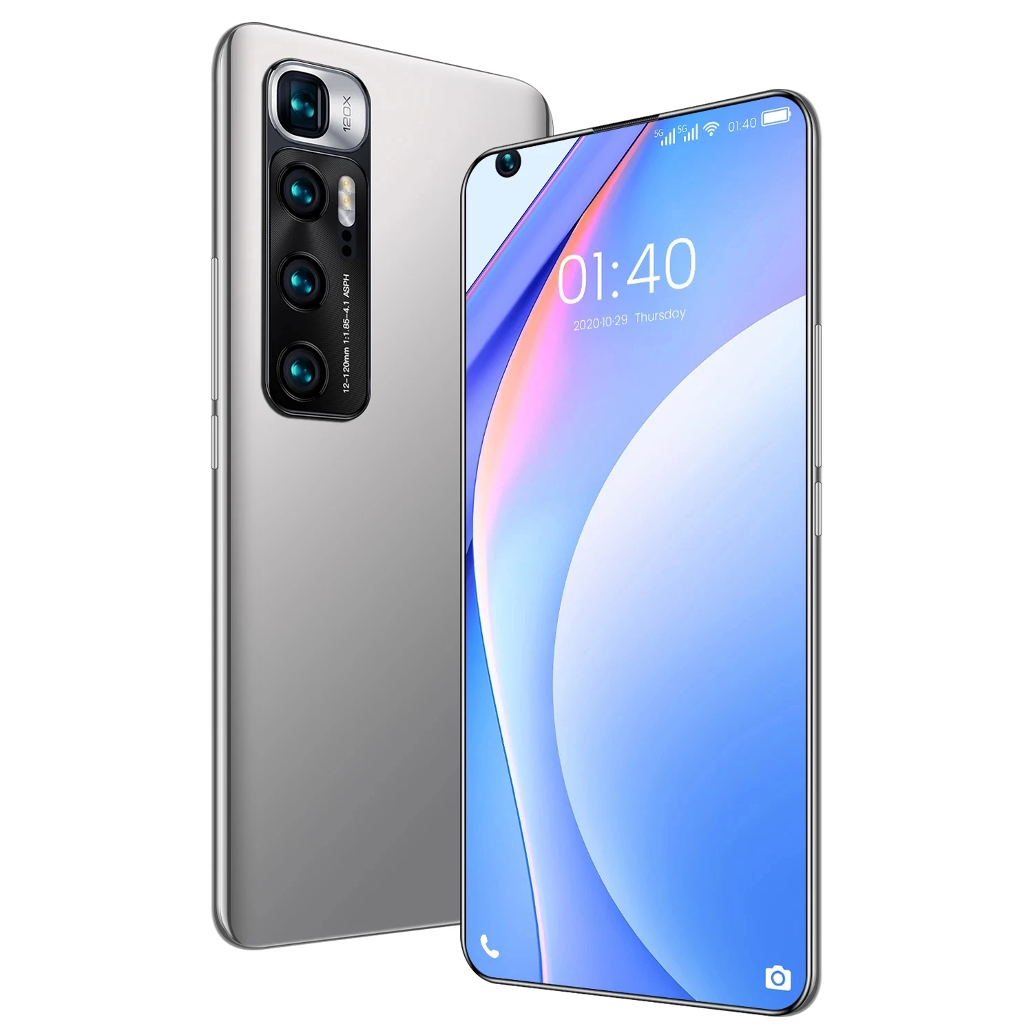 

Smartphones M10 Ultra 12GB RAM 512GB ROM 7.2Inch Andriod10 10 Core MTK6889 Dual SIM 4G LTE 5G 6000mAh Mobile Cell Phones GPS