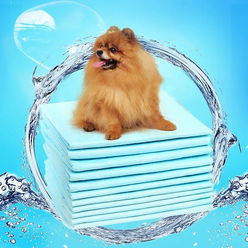 Pa&ntilde;ales superabsorbentes para mascotas, almohadilla para orina de perro, desodorante para limpieza de cachorros, suministros para mascotas, 20 Uds.-0