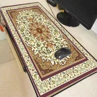 Персидский коврик Mairuige, моющийся коврик для мыши, большой толстый 900*400*3 мм, с застежкой по краю, резиновый большой игровой мягкий коврик для мыши, коврик для мыши
