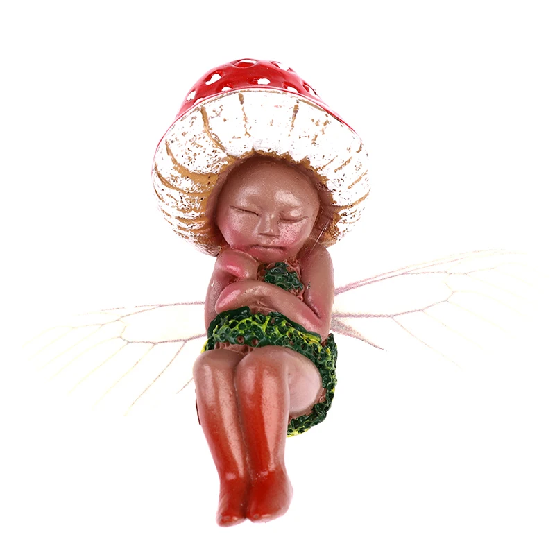 

Фея сада Фея Статуэтка поделки лес гриб ФФИ миниатюрный Декор