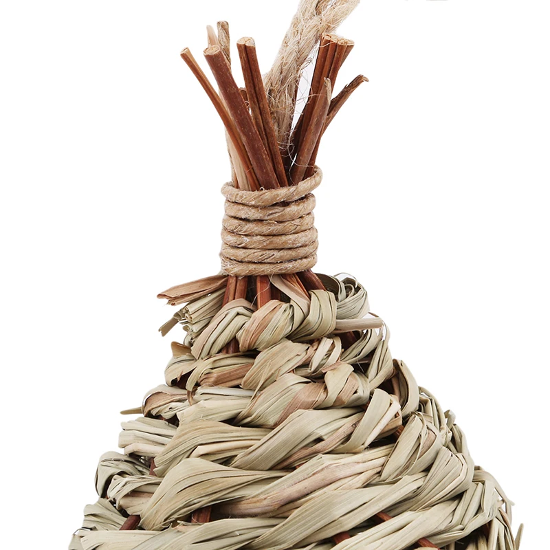 Натуральное Птичье гнездо клетка для птичьего домика украшение домашнего двора