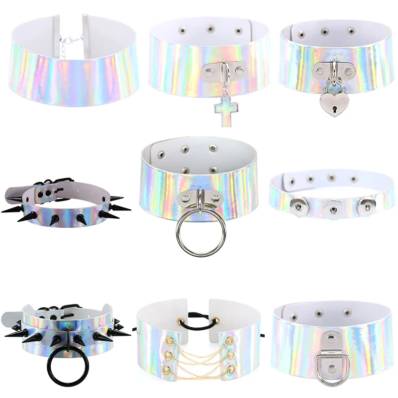 Женское кожаное ожерелье чокер в форме сердца|Ожерелье-ошейник| |