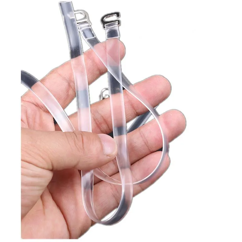 

Прозрачные силиконовые шнурки на высоком каблуке, антипадающие шнурки, эластичные шнурки для обуви, аксессуары для обуви, 2 шт.