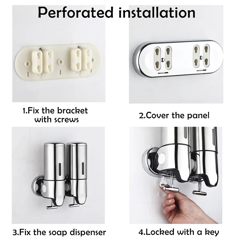 Дозатор мыла на тележке дозатор для ванной комнаты отеля настенный 1|Дозаторы