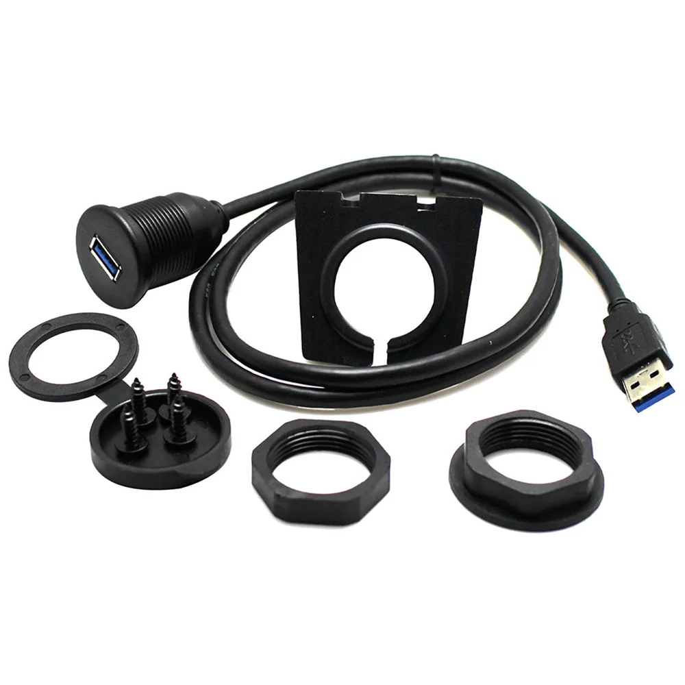 USB панельный кабель для скрытого монтажа 3 0/USB 2 0 удлинитель Mount Dash Flush Panel Cable