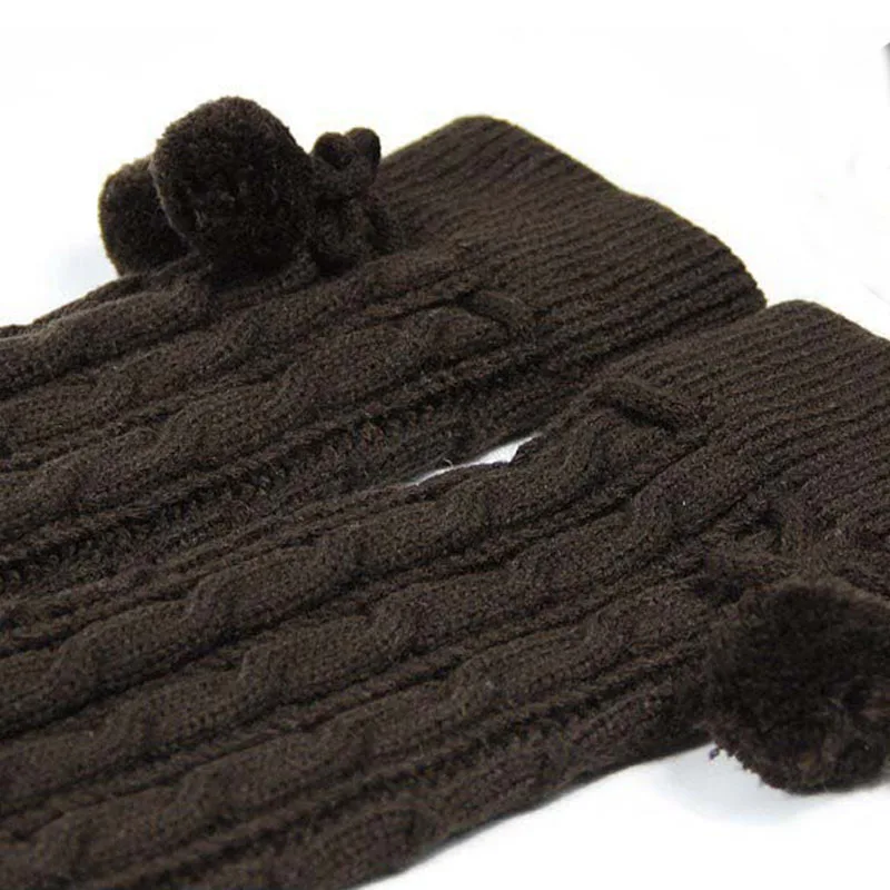 

Leg Warmers Women Knitted Crochet Legging Warm Long Knee-stocks Autumn Chic Ulzzag Solid All-match Daily Female New Hot Sale Ins