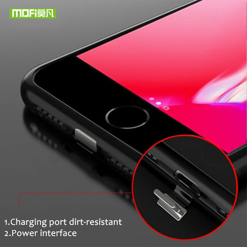 Умный светодиодный светящийся чехол для телефона Apple iPhone 7 8 Plus s задняя крышка с