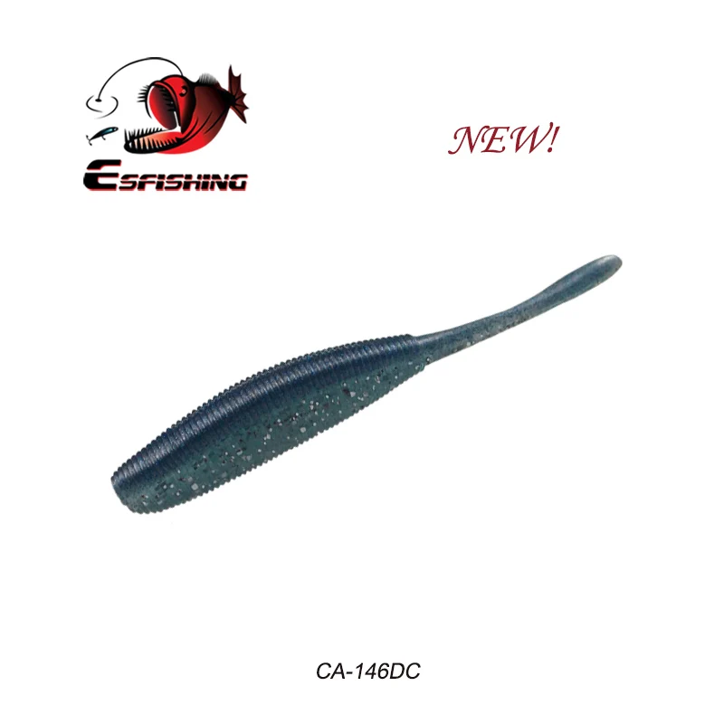 CA146DC Esfishing рыболовные приманки весна мягкий силиконовый привод Shad 10 см 8 шт. снасти для рыбалки на карпа приманка китайская форель соленая - Цвет: CA146DC