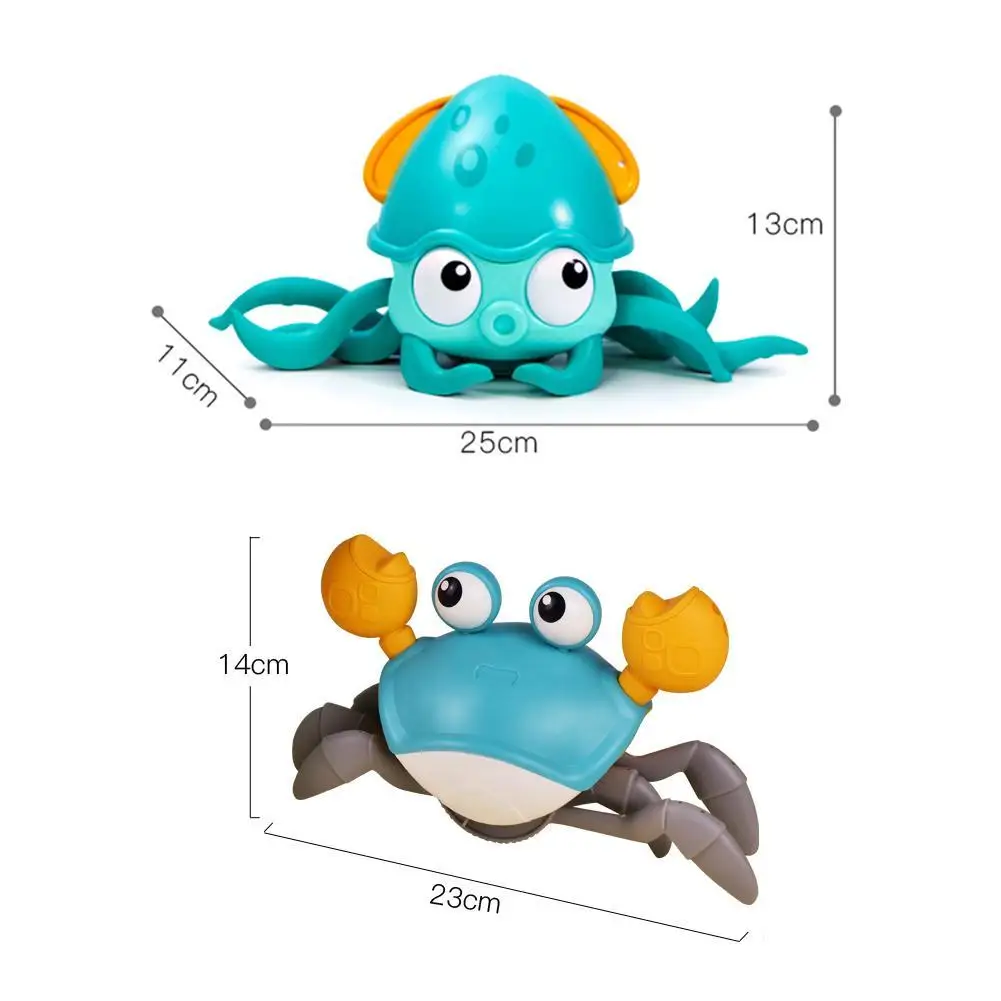 

Cute Funny Octopus Toy Claw Fish Crab Bathroom Baby Water Game Beach Shower Toys Toys Kids Bath Best Gift For Children