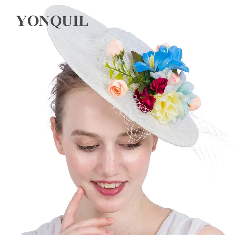 Вуалетка из искусственного шёлка 30 см кружевная