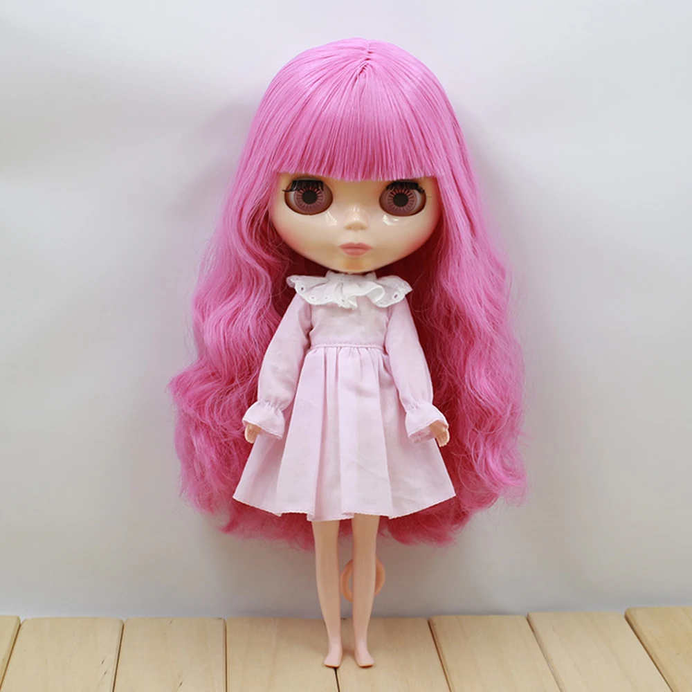 Для 1/6 Блит платье с воротником Длинные sheeves 3 цвета|blythe dress|dress withdress with collar |