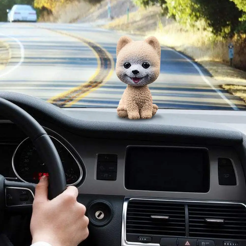 Рождественские авто аксессуары для автомобиля встряхивание головы аксессуары для собак автомобиль качели собака мультфильм автомобиль кукла Авто Декор интерьера автомобиля игрушки для приборной панели