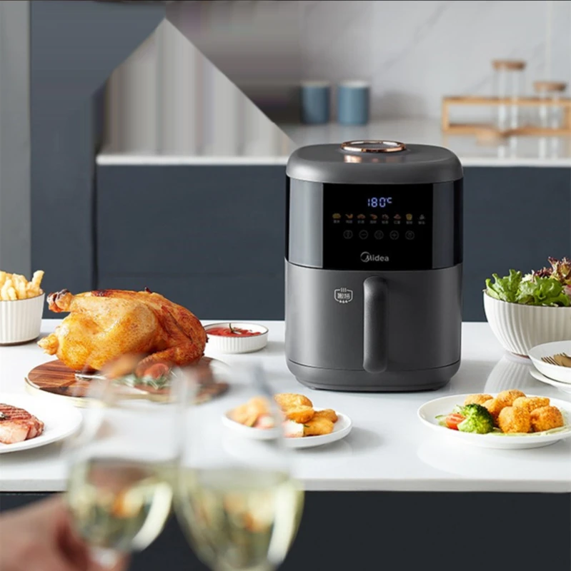 Электрическая безмасляная фритюрница Midea 220 В 3 л автоматическая машина для жарки