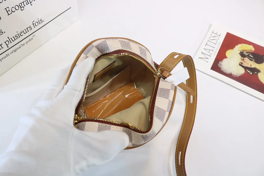 

2021 Genuine Leather Designer Shopping Single Shoulder Diagonal Span Lady Girl Bag Fashion New Gift Classic Luxury Goods Brand
