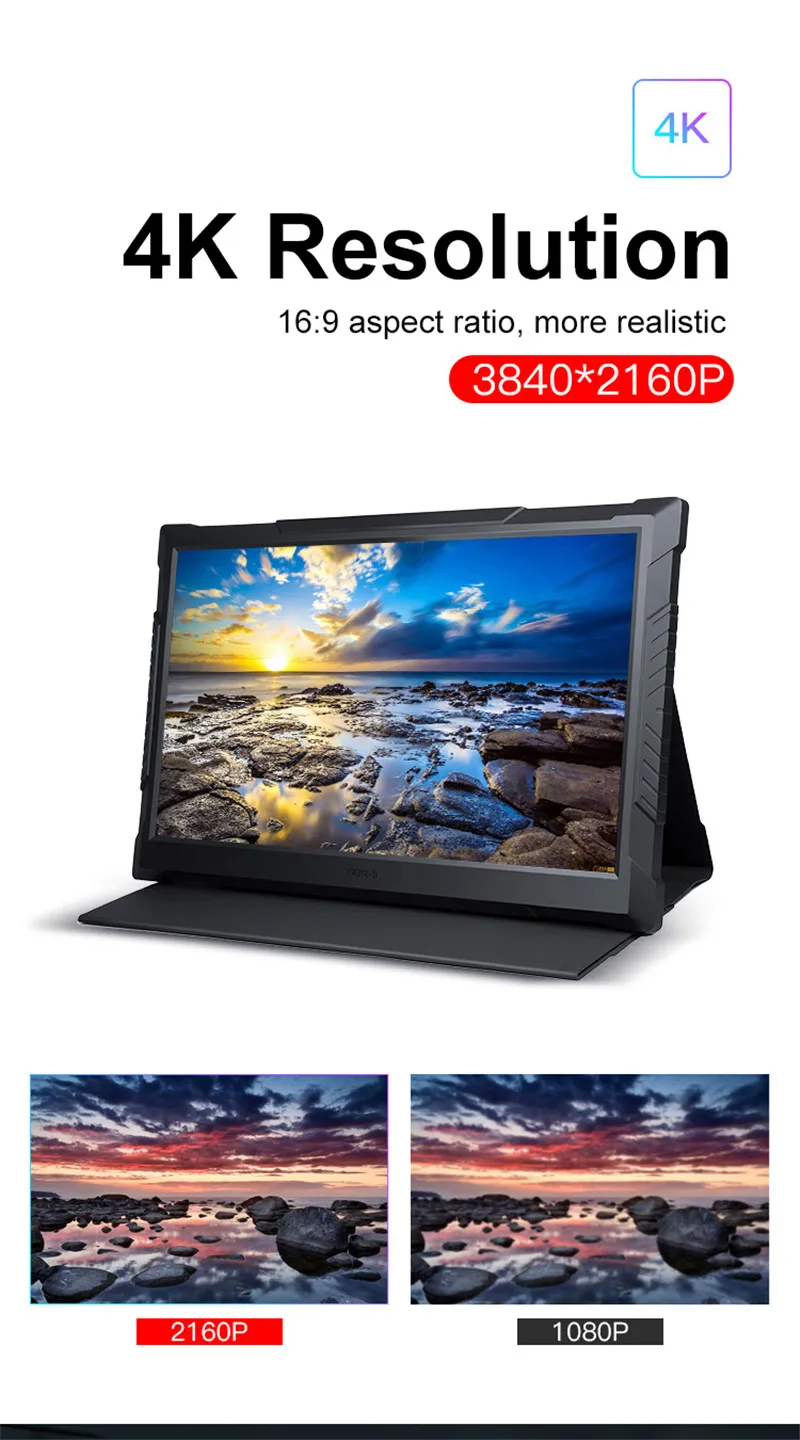 G-story портативный игровой монитор 15,6 дюймов Uhd 4k монитор Usb type C Hdmi для ноутбука телефона xbox переключатель и Ps4 игровой монитор